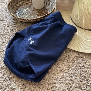 Under armor Navy XS active shorts